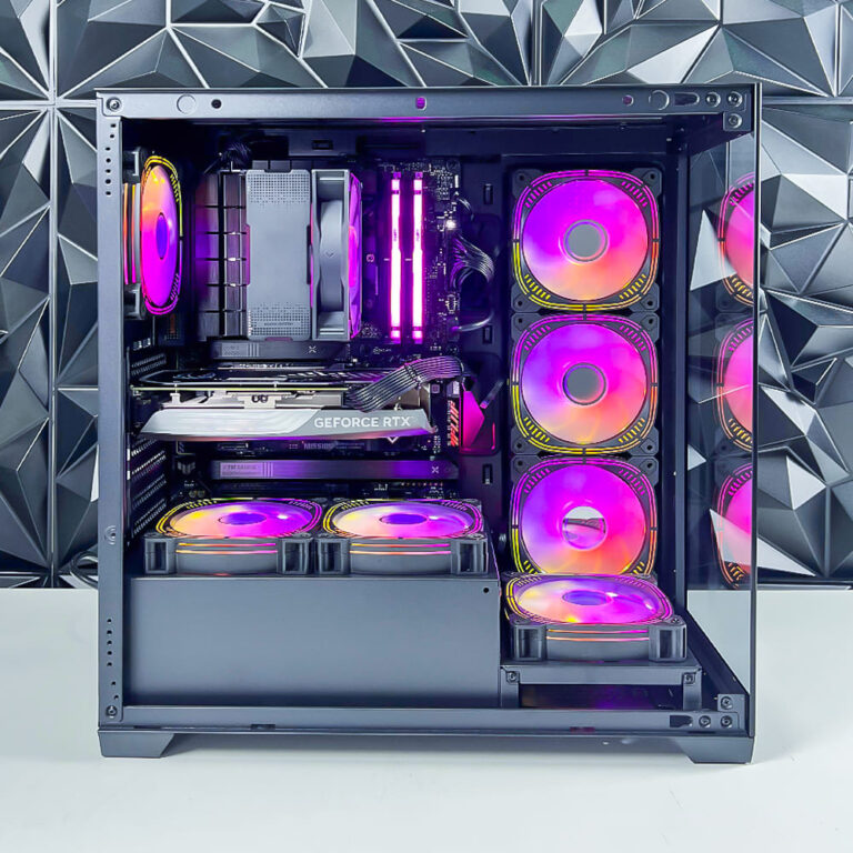 GAME SEKRET Opus Max Gaming PC – Core i7-12700K(F) | RTX 4060 8GB | 16GB D4 RAM | 2TB SSD + 2TB HDD | ARGB Air Cooler | Desktop Computer Tower