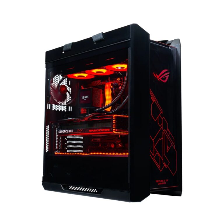 GAME SEKRET Nexus Ultima Gaming PC – Intel Core i9-14900KS | RTX 5080 16GB GPU | 128GB DDR5 RAM | 990 Pro 2TB SSD + 4TB HDD | 360mm w/LCD Liquid Cooler | Desktop Computer